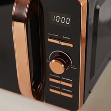 Load image into Gallery viewer, Tower | Black & Copper Coloured Microwave