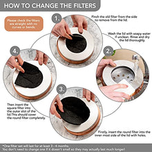 Load image into Gallery viewer, No Odour Copper Food Compost Bin