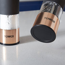 Load image into Gallery viewer, Electric Copper Salt & Pepper Grinders
