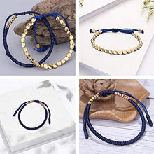 Load image into Gallery viewer, 3 Pieces Adjustable Copper Bracelet | Tibetan Buddhist Bracelet