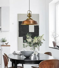 Load image into Gallery viewer, Brushed Copper Kitchen Pendant Lampshade