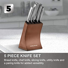 Load image into Gallery viewer, Copper Knife Set Morphy Richards