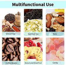 Load image into Gallery viewer, Set Of 3 Kitchen Storage Canisters | Tea, Coffee & Sugar | Glass Jar | Copper