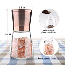 Load image into Gallery viewer, Adjustable Coase Salt & Pepper Mills | Copper