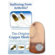 Load image into Gallery viewer, The Original Copper Heeler | 100% Copper Shoe Insert | 2 Pairs