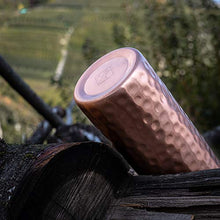 Load image into Gallery viewer, 1Litre Capacity Copper Water Bottle | Hammered Design