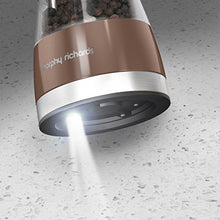 Load image into Gallery viewer, LED Illuminating Copper Salt & Pepper Grinder