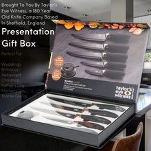 Load image into Gallery viewer, Taylors Eye Witness | Copper & Black Knife Set