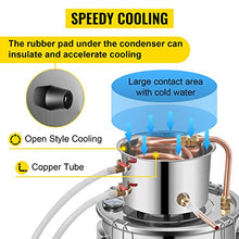 Load image into Gallery viewer, Moonshine Still Distiller | Home Brewing Kit | Copper & Stainless Steel