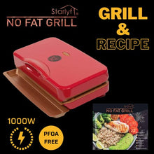 Load image into Gallery viewer, Copper Plated Grill | Red | Healthy Grill