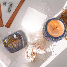 Load image into Gallery viewer, Copper Crackled Tea Light Holder