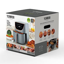 Load image into Gallery viewer, Tower | Air Fryer | Grey & Copper | 6L | 1700W