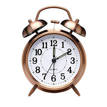 Load image into Gallery viewer, Retro Alarm Clock | Vintage Twin Bell | Non Ticking | Copper
