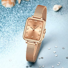 Load image into Gallery viewer, Slim Line Petite Copper Women's Watch