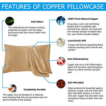 Load image into Gallery viewer, Copper Pillowcase | 100% Pure Natural Copper