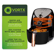 Load image into Gallery viewer, Tower | Air Fryer | Black & Copper | 4.3L | 1500W