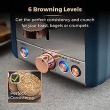 Load image into Gallery viewer, Copper & Blue | Toaster | Tower
