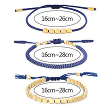 Load image into Gallery viewer, Tibetan Buddhist Copper Beads Bracelet