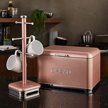 Load image into Gallery viewer, Glitz Collection | Bread Bin | Copper, Blush Pink