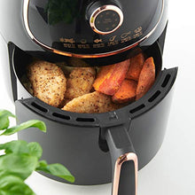 Load image into Gallery viewer, MisterChef® Air Fryer | Black & Copper | 1000 W | 2.0 Litre
