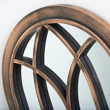 Load image into Gallery viewer, Copper Mirror | Distressed | Arched Window Wall Mirror