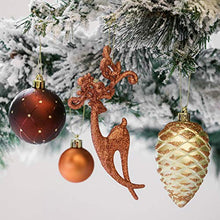 Load image into Gallery viewer, 100 Pieces Copper Christmas Tree Decorations
