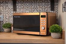 Load image into Gallery viewer, Russell Hobbs Copper Microwave For Kitchen