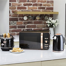 Load image into Gallery viewer, Copper & Black Microwave | Tower
