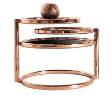 Load image into Gallery viewer, Shiny Copper & Black Coffee Table