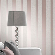 Load image into Gallery viewer, Copper Striped Wallpaper