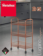 Load image into Gallery viewer, Copper Trolley | Lugano Copper | Metaltex
