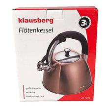 Load image into Gallery viewer, Klausberg Whistling Copper Kettle