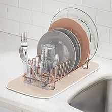 Load image into Gallery viewer, Copper Dish And Plate Rack
