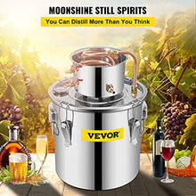 Load image into Gallery viewer, Stainless Steel & Copper Moonshine Still Distiller | 8.5Gal | 38L 2pot | Home Brewing Kit