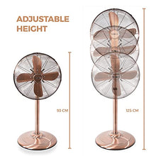 Load image into Gallery viewer, Adjustable Height Copper Fan