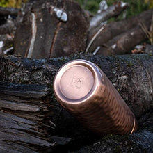 Load image into Gallery viewer, 100% Natural Copper Hammered Water Bottle
