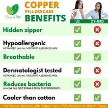 Load image into Gallery viewer, Copper Pillowcase