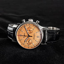 Load image into Gallery viewer, Black & Copper Men's Watch | Sugess