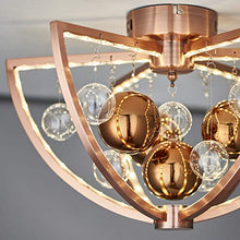 Load image into Gallery viewer, Modern Copper Ceiling Light