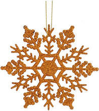 Load image into Gallery viewer, Copper Hanging Snowflakes | 12 Pack