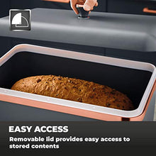 Load image into Gallery viewer, Tower Copper/ Rose-Gold Bread Bin