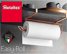 Load image into Gallery viewer, Copper Kitchen Roll Holder For Undershelf