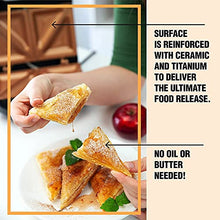 Load image into Gallery viewer, Gotham Steel | Copper & Black Sandwich Maker | Toaster | Panini Press | Non-Stick