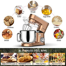 Load image into Gallery viewer, COOKLEE | Copper Electric Food Mixer | 1500W | 8L