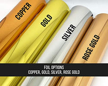 Load image into Gallery viewer, Personalised Copper Wedding Day Greetings Card