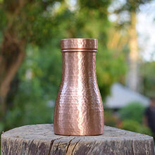 Load image into Gallery viewer, Hammered Copper Water Carafe