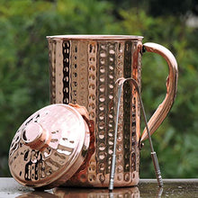 Load image into Gallery viewer, Water Pitcher Pure Copper | 100% Copper | Made In India