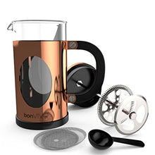Load image into Gallery viewer, Copper Cafetiere Coffee Maker Set