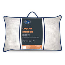 Load image into Gallery viewer, Copper Infused Beauty Anti-Bacterial Pillow | Silentnight Wellbeing Collection | White, 71 x 47.6 x 17.7 cm
