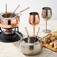 Load image into Gallery viewer, Copper Finish Fondue Set | Gift Idea